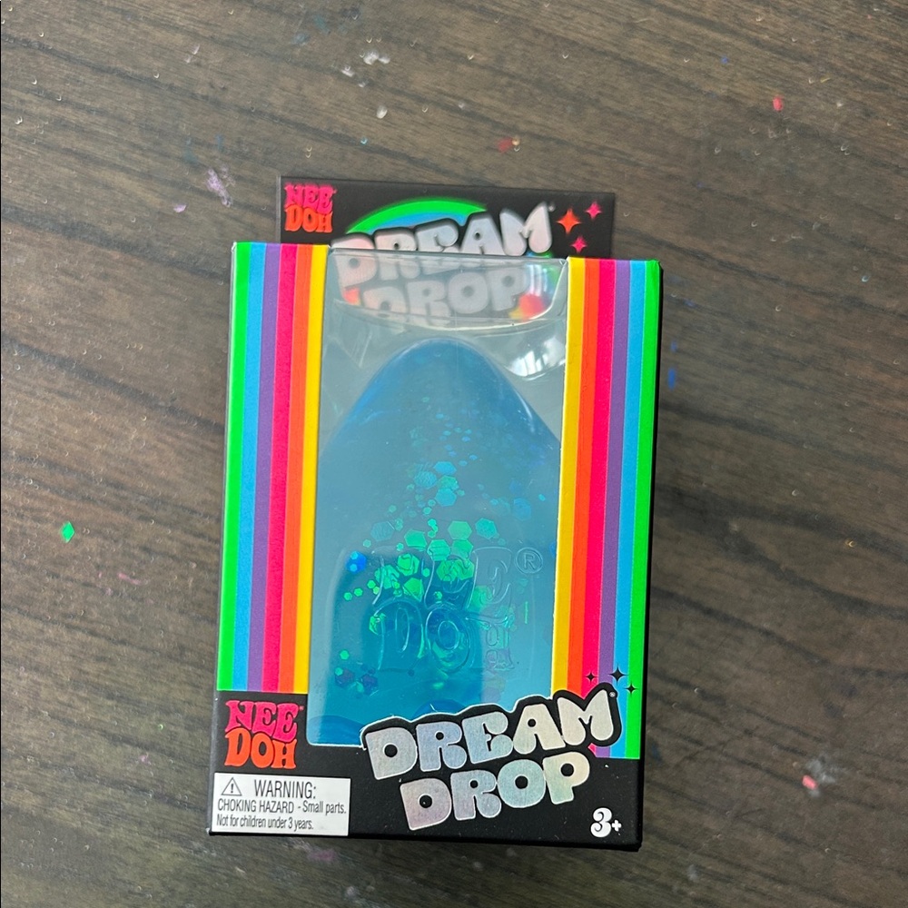Needoh Dream Drop Blue Sensory Squishy Toy